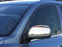 Toyota RAV4 (06-09) накладки на боковые зеркала из нержавеющей стали, комплект 2 шт.