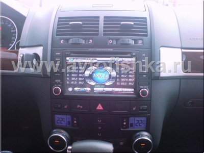 Volkswagen Touareg (02-) головное устройство с GPS навигацией, TV, PMS VTR-8093GB